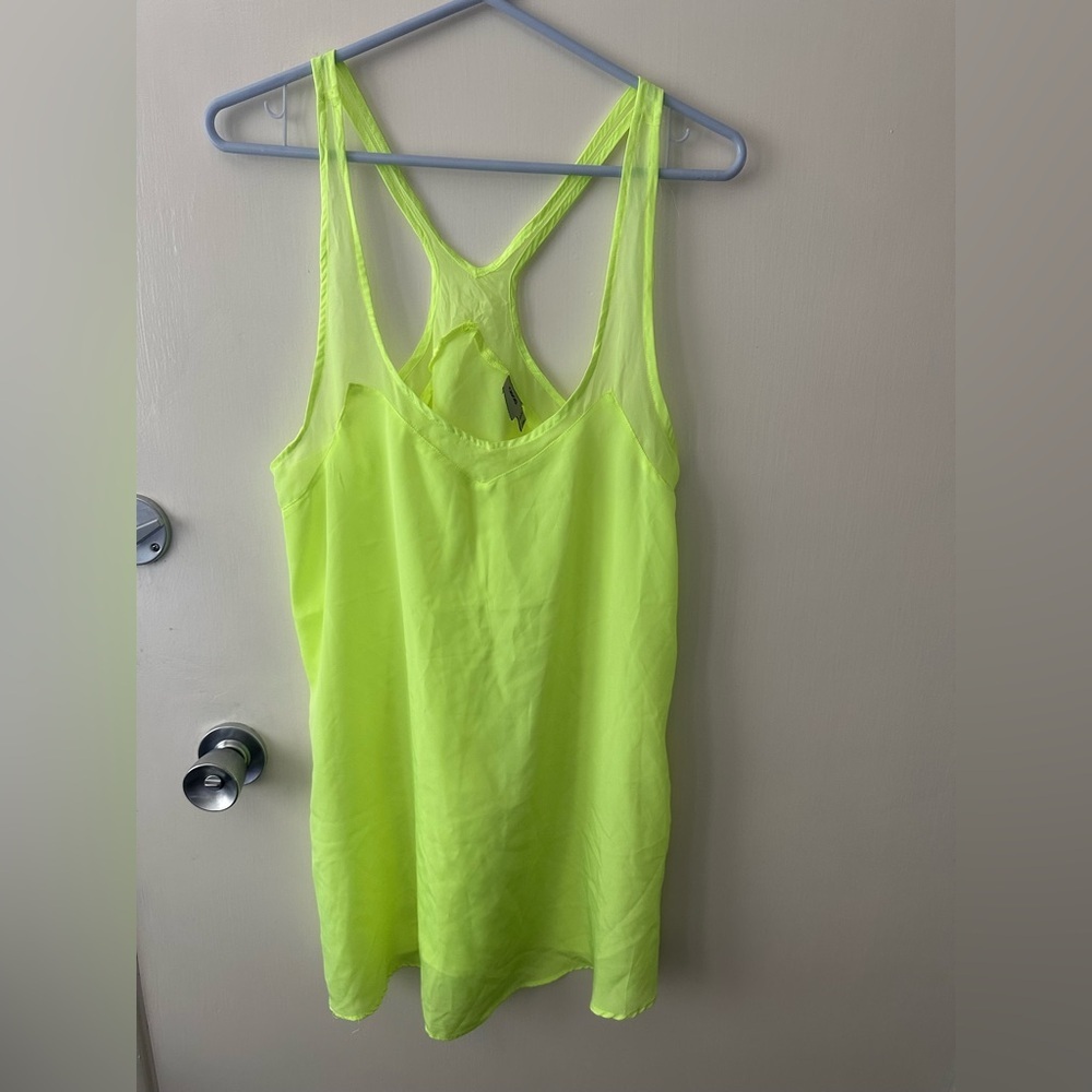 ASOS Neon Yellow Tank Top
